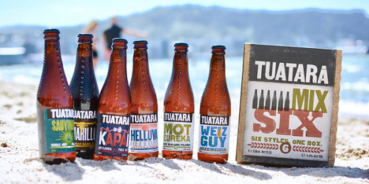 Tuatara's range of premium beers is sporting a new look, coinciding with the company's purchase by Heineken-owned DB. Positioned at the premium end of the market, craft beer at scale presents the most likely avenue for export earnings in a sector which has long been left in the wine industry's wake, says the New Zealand Herald.